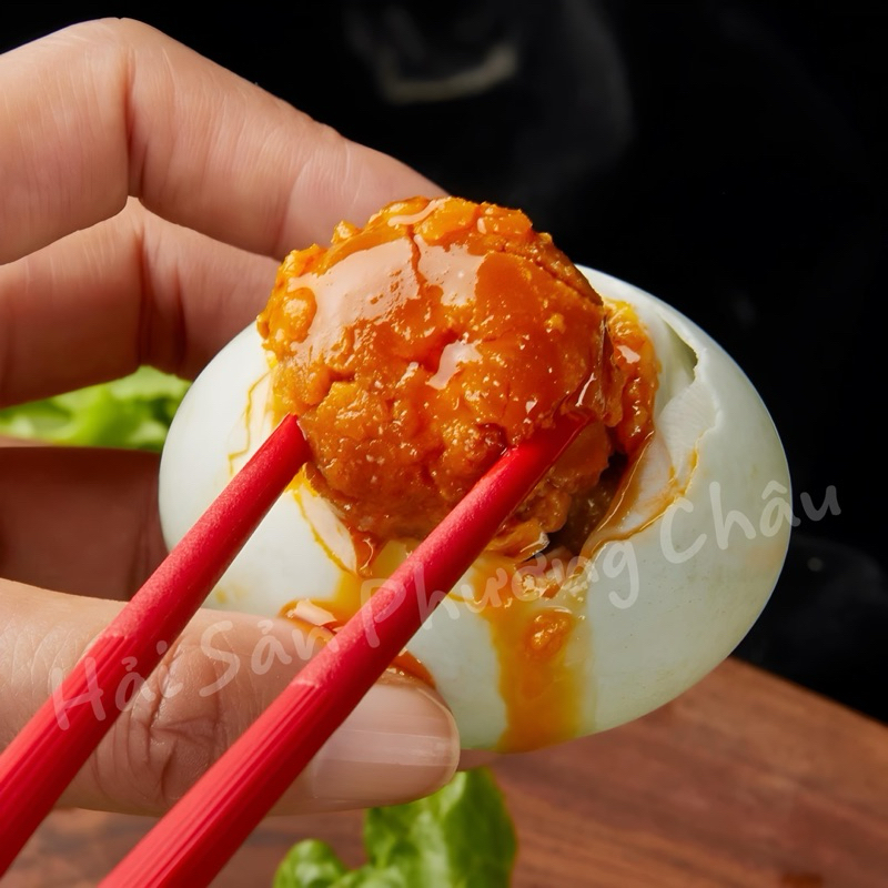 [HỎA TỐC SG] Trứng vịt biển muối tươm dầu - đặc sản Quảng Tây-duoc-ban-tai-Hải Sản Phương Châu
