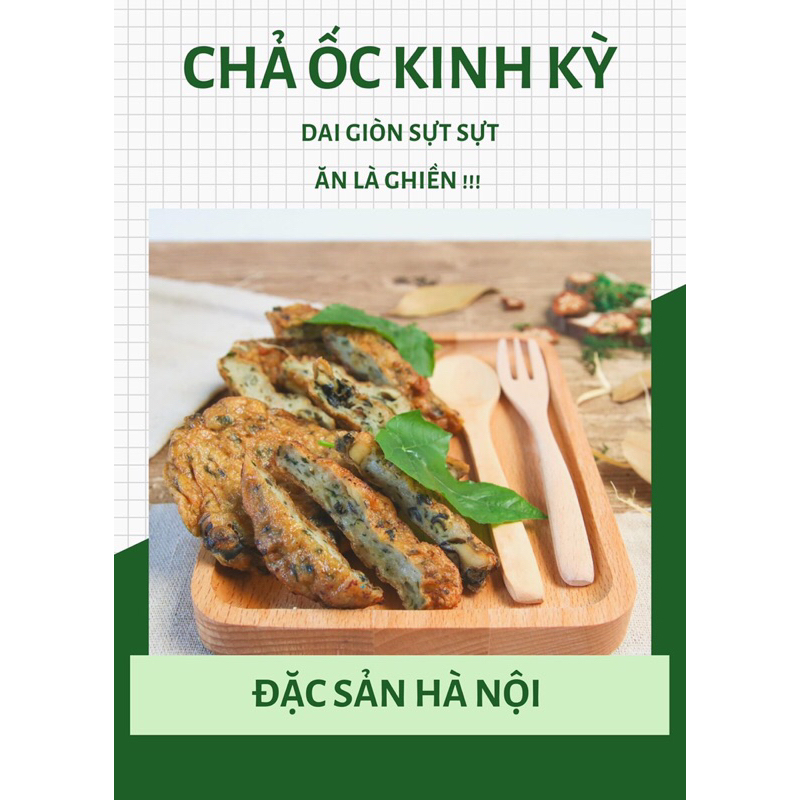 [HỎA TỐC SG] Chả ốc Kinh Kỳ Hà Nội loại đặc biệt thơm ngon - nguyên liệu bún đậu mắm tôm 500g-duoc-ban-tai-Hải Sản Phương Châu