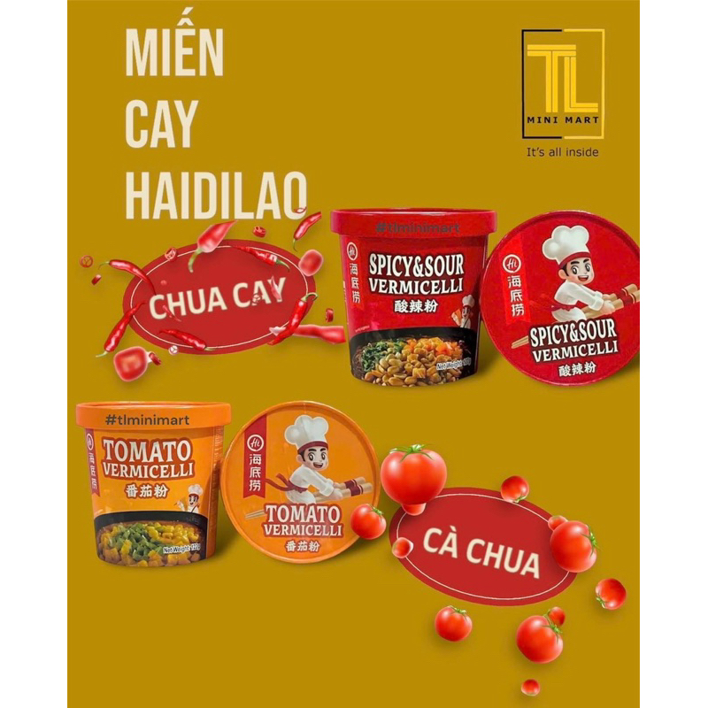 [HỎA TỐC SG] Miến chua cay Haidilao hộp giấy tiện lợi 127g-duoc-ban-tai-Hải Sản Phương Châu