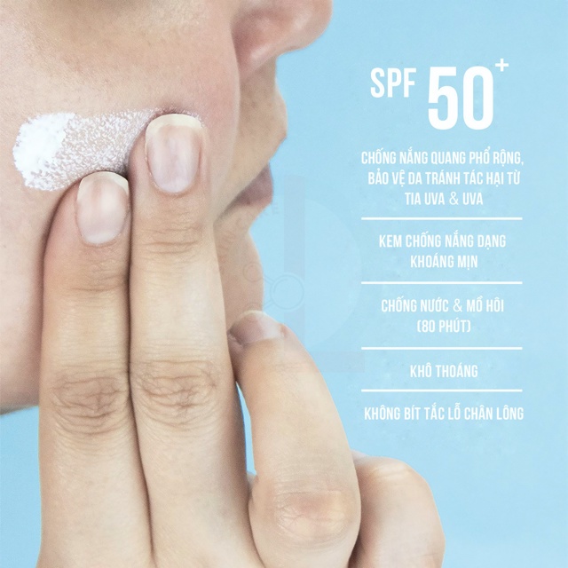 Kem chống nắng khoáng chất mịn mượt Blue Lizard | Sheer Mineral Sunscreen Lotion for Face SPF 50+-duoc-ban-tai-Offload Spa
