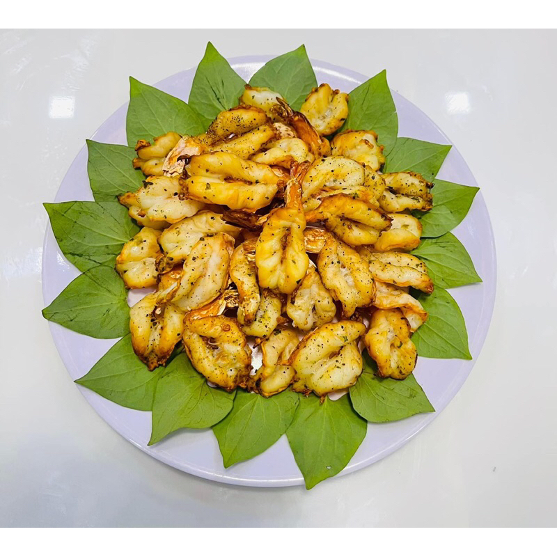Tôm xẻ dẻo hai nắng vị muối tiêu chanh-duoc-ban-tai-Hải Sản Phương Châu