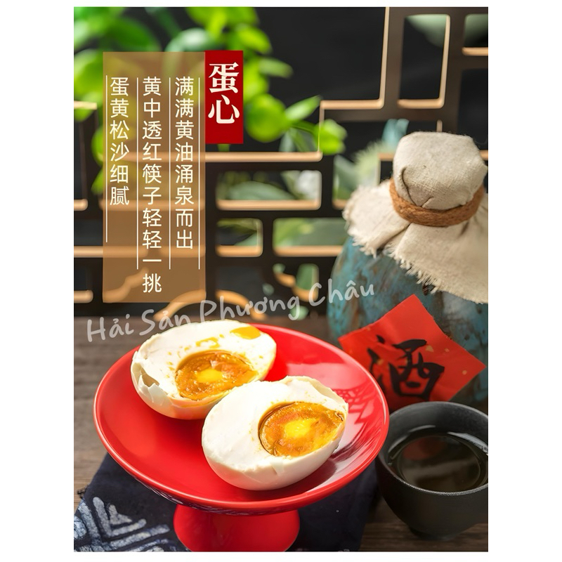 [HỎA TỐC SG] Trứng vịt biển muối tươm dầu - đặc sản Quảng Tây-duoc-ban-tai-Hải Sản Phương Châu