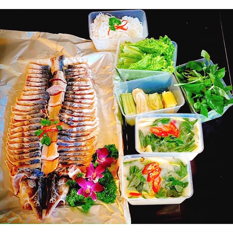 Cá tầm Sapa cắt khúc-duoc-ban-tai-Hải Sản Phương Châu