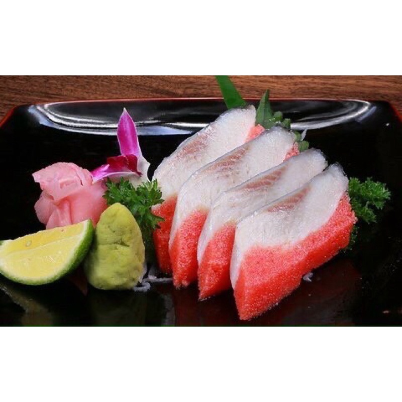 [HỎA TỐC SG] Cá trích ép trứng sashimi Nhật vàng/hồng/xanh Nissi - 1 thanh tách lẻ-duoc-ban-tai-Hải Sản Phương Châu