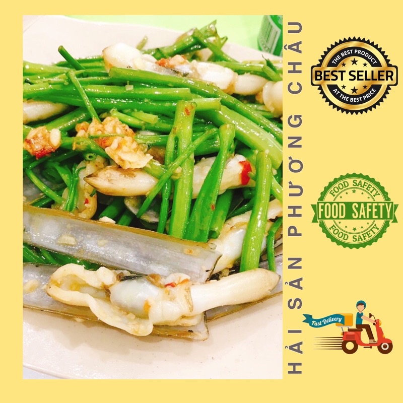 [HOẢ TỐC SG] Ruột ốc móng tay lớn tươi ngon xào rau muống, xào mì 500g-duoc-ban-tai-Hải Sản Phương Châu