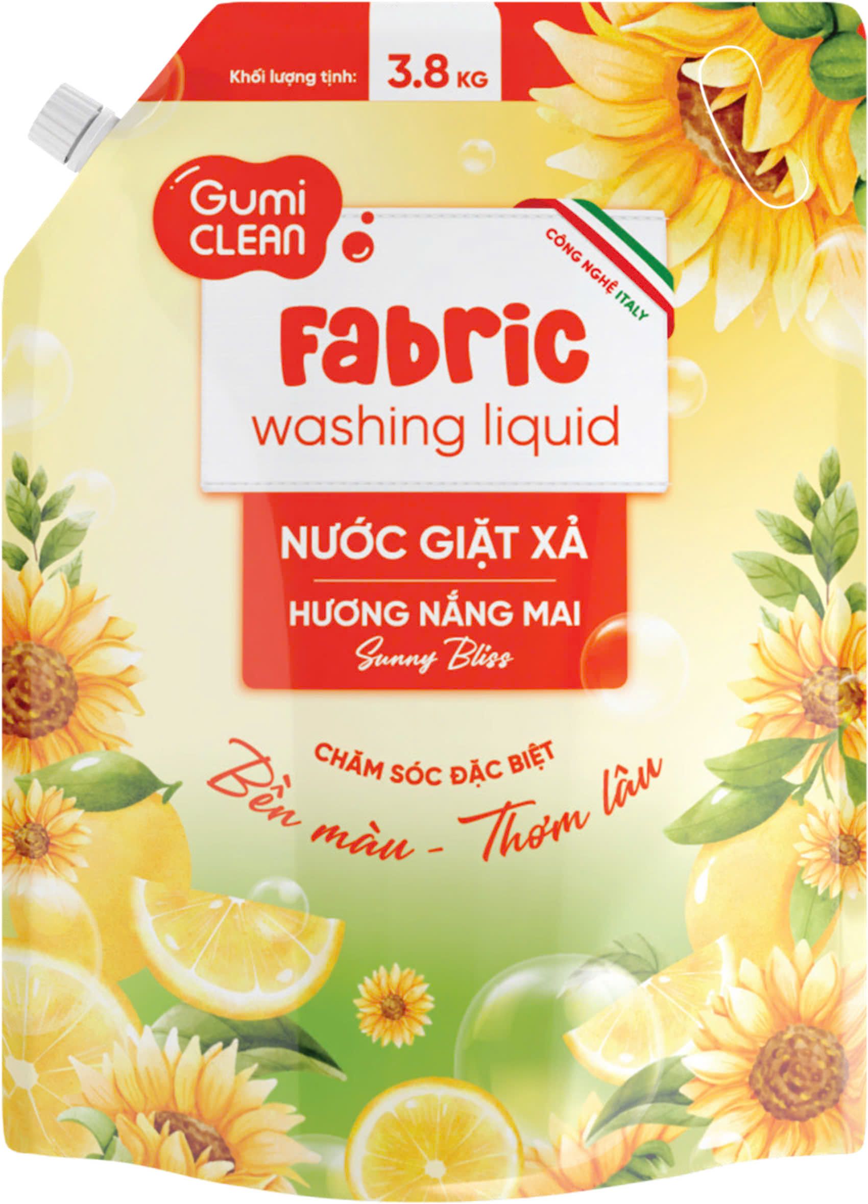 TÚI NƯỚC GIẶT XẢ HƯƠNG NẮNG MAI (3.8KG)-duoc-ban-tai-Cửa Hàng Thanh Tuấn