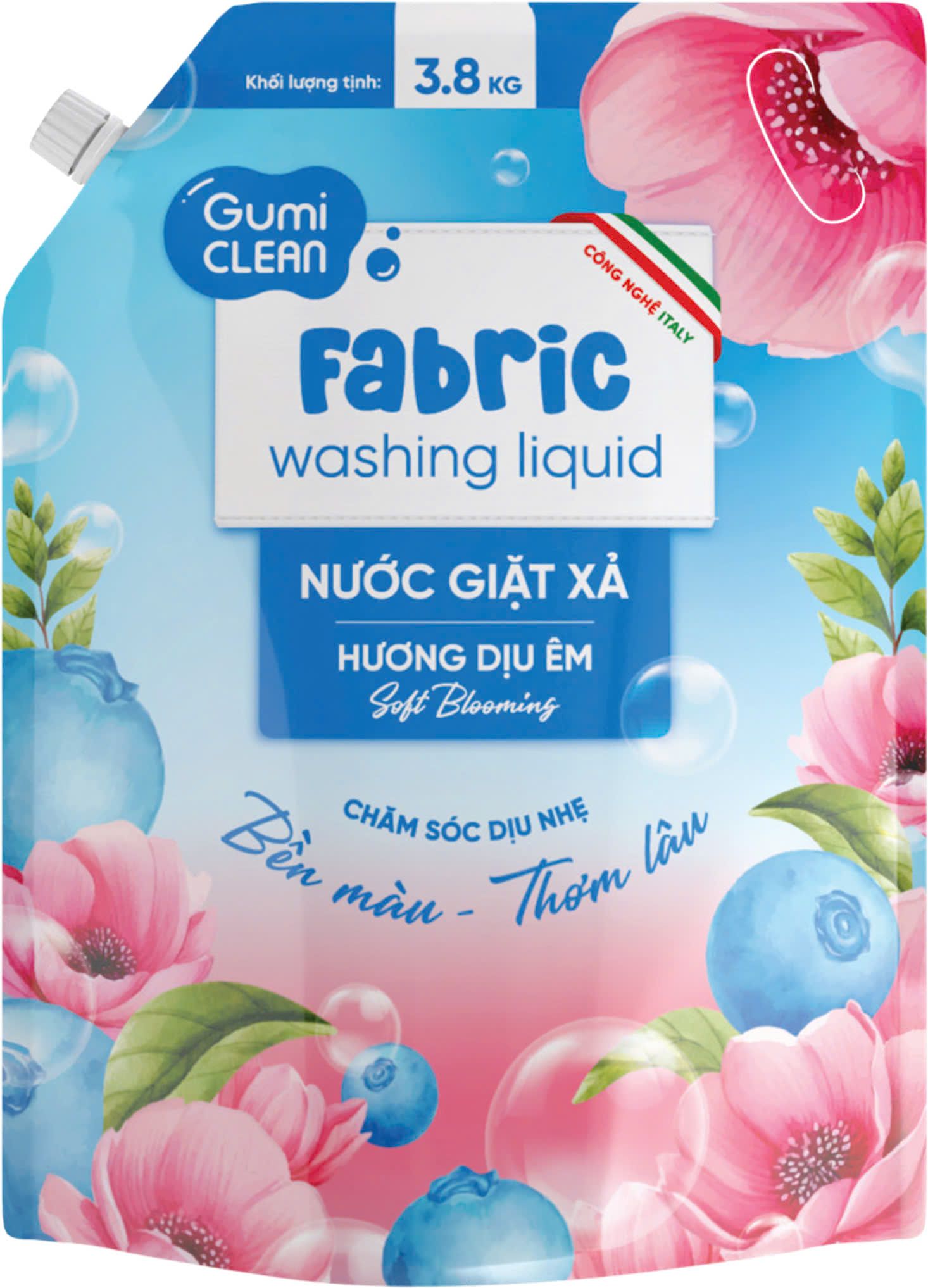 TÚI NƯỚC GIẶT XẢ HƯƠNG DỊU ÊM (3.8KG)-duoc-ban-tai-Cửa Hàng Thanh Tuấn