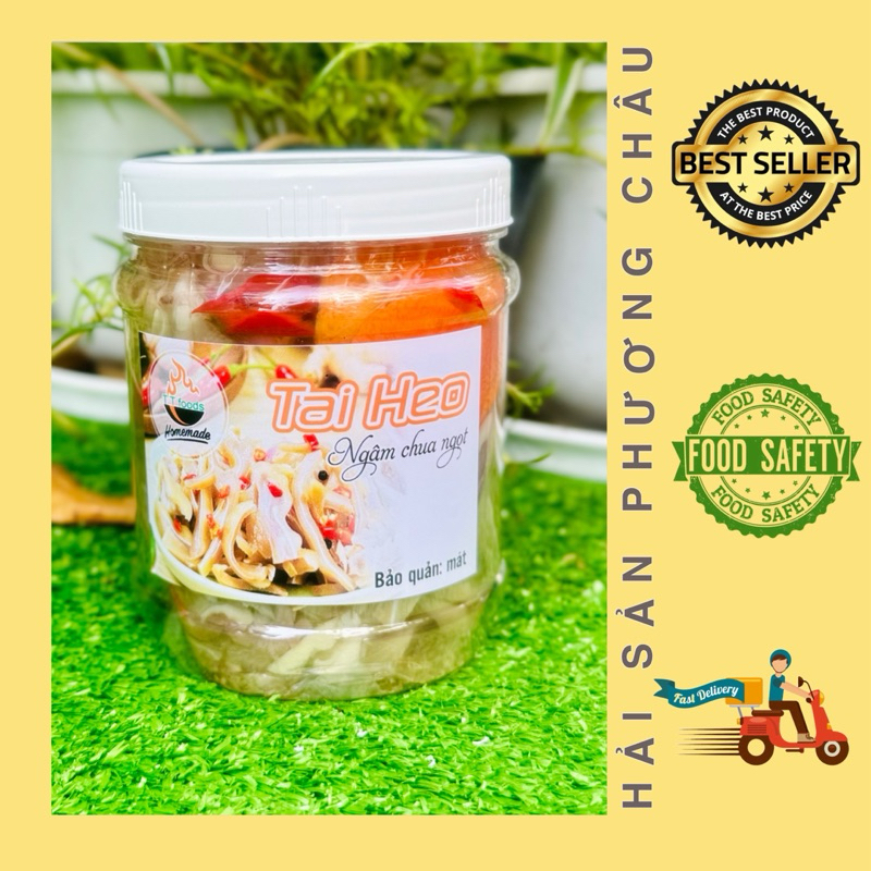 [HỎA TỐC SG] Tai heo ngâm chua ngọt giòn ngon-duoc-ban-tai-Hải Sản Phương Châu