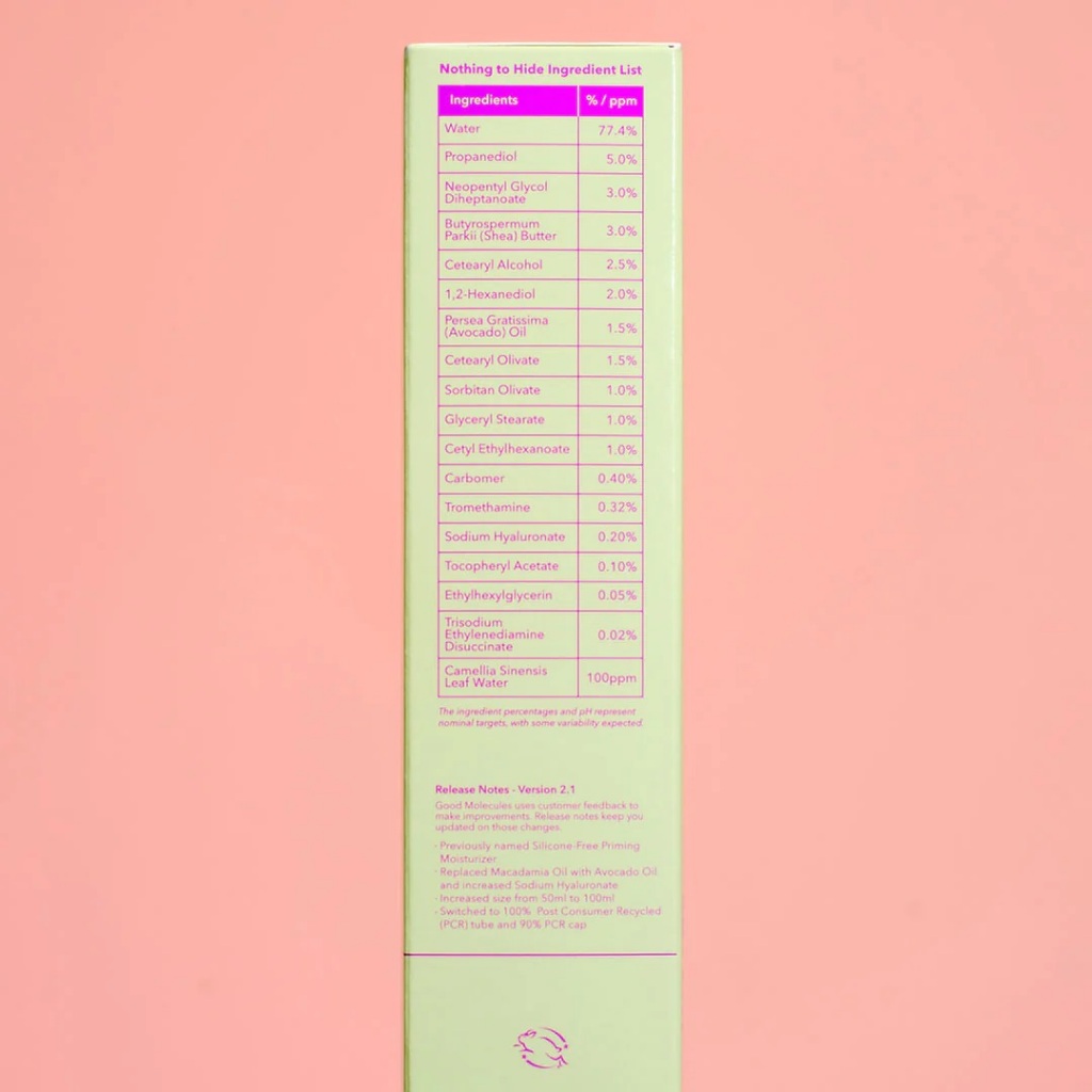Kem dưỡng hàng ngày trọng lượng nhẹ Good Molecules| Lightweight Daily Moisturiser với thành phần thực vật thay thế silic-duoc-ban-tai-Offload Spa