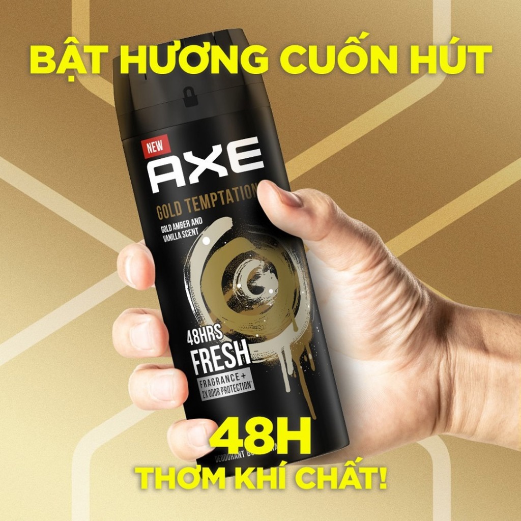 [GIÁ SALE] Xịt khử mùi AXE bản Thái 135ml-duoc-ban-tai-Alice Boutique