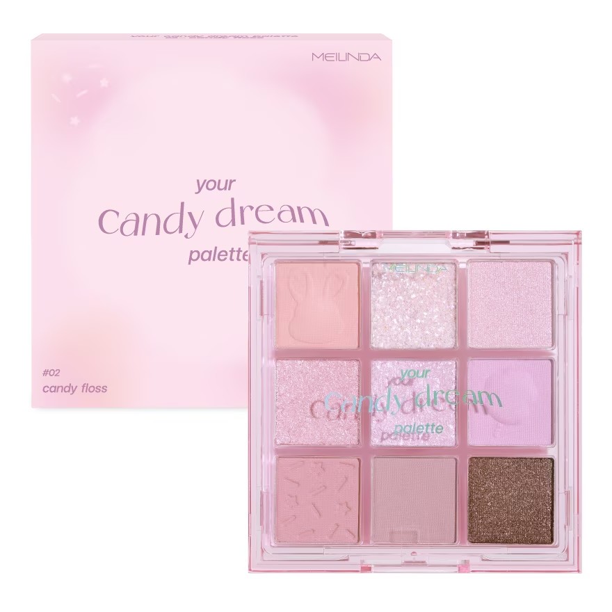 [SẴN 3 MÃ-GIÁ SĂN SALE] Phấn mắt Meilinda Your Candy Dream Palette 5.4gr-duoc-ban-tai-Alice Boutique