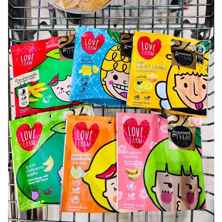 Trái cây sấy siêu hot Thái Lan - Love Farm Gourmet Thai-duoc-ban-tai-Alice Boutique