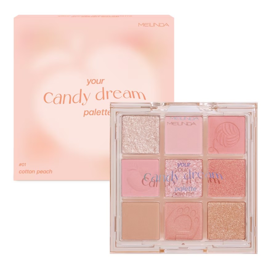 [SẴN 3 MÃ-GIÁ SĂN SALE] Phấn mắt Meilinda Your Candy Dream Palette 5.4gr-duoc-ban-tai-Alice Boutique