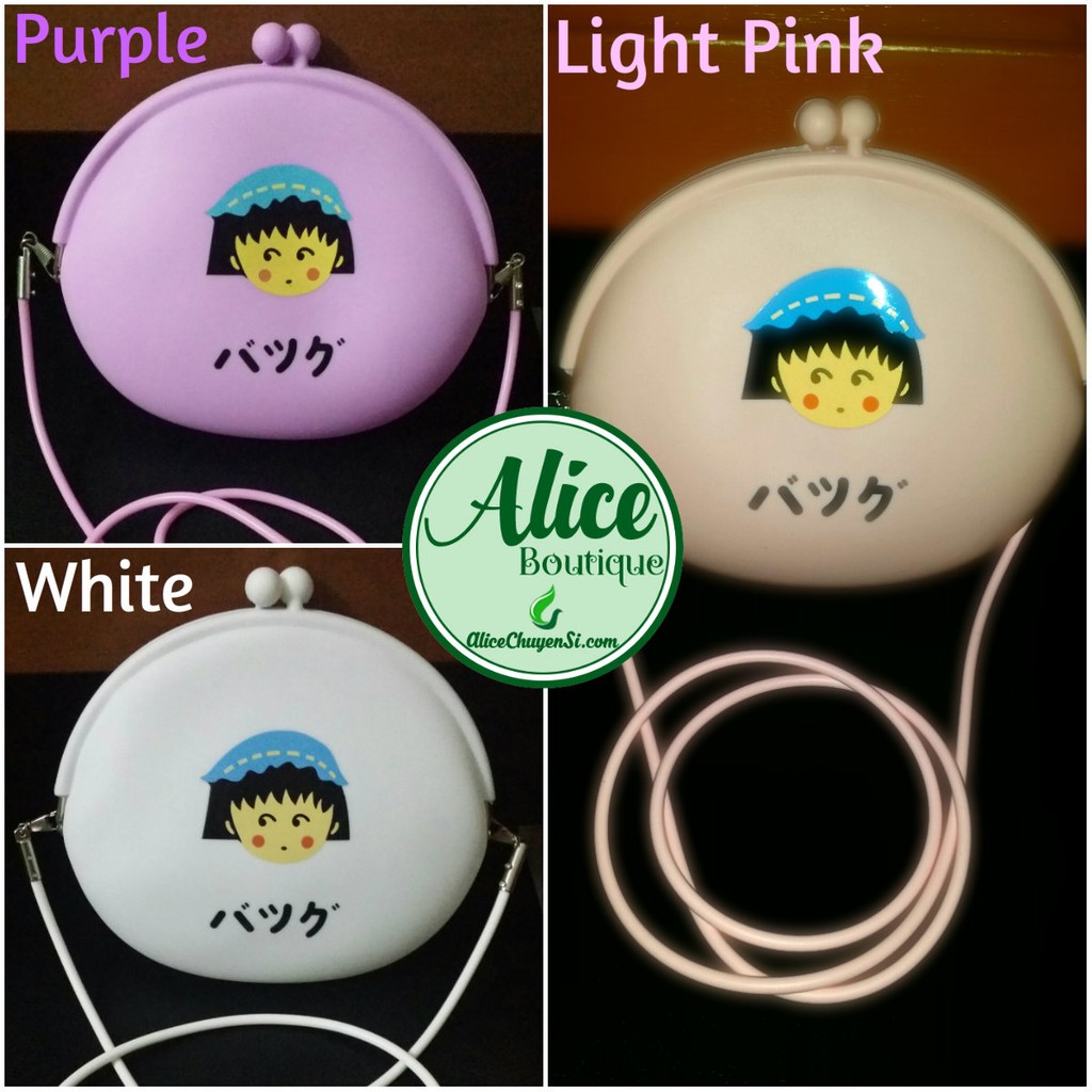 Túi silicon hình thú, túi vuông hoạ tiết-duoc-ban-tai-Alice Boutique