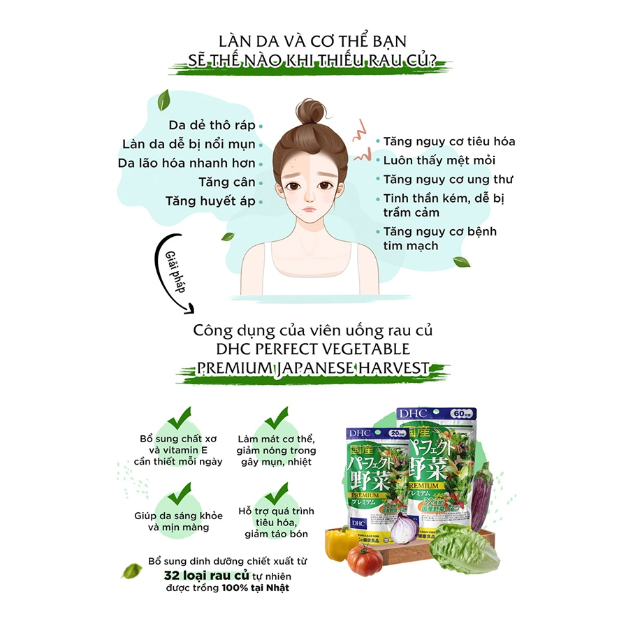 VIÊN UỐNG DHC (Rau củ, Blueberry Extract-bổ mắt, DHA, Turmeric, Melilot, Chống ánh sáng xanh, Bổ gan)-duoc-ban-tai-Alice Boutique