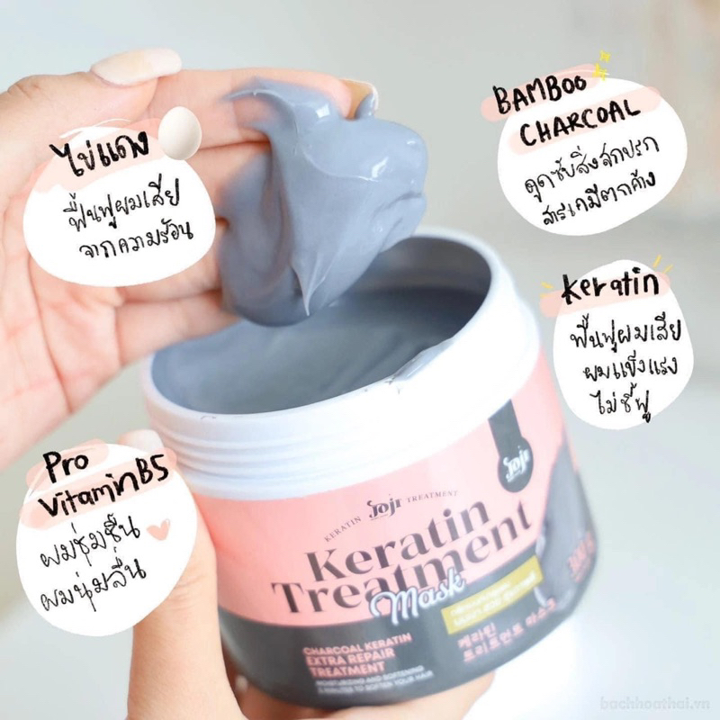 Dầu gội + ủ tóc Joji Keratin treatment mask Thái Lan-duoc-ban-tai-Alice Boutique