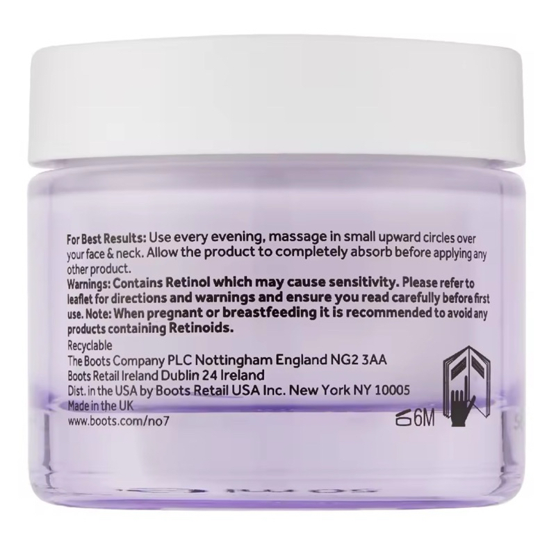 [GIÁ SALE] No7 - Kem tái da mặt và cổ - Pure Retinol Night Cream-duoc-ban-tai-Alice Boutique