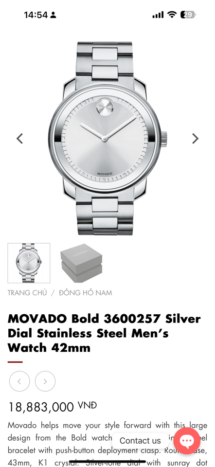 Movado bold like new -duoc-ban-tai-Thelegends.vn (Master of Time) - Luxury Watch