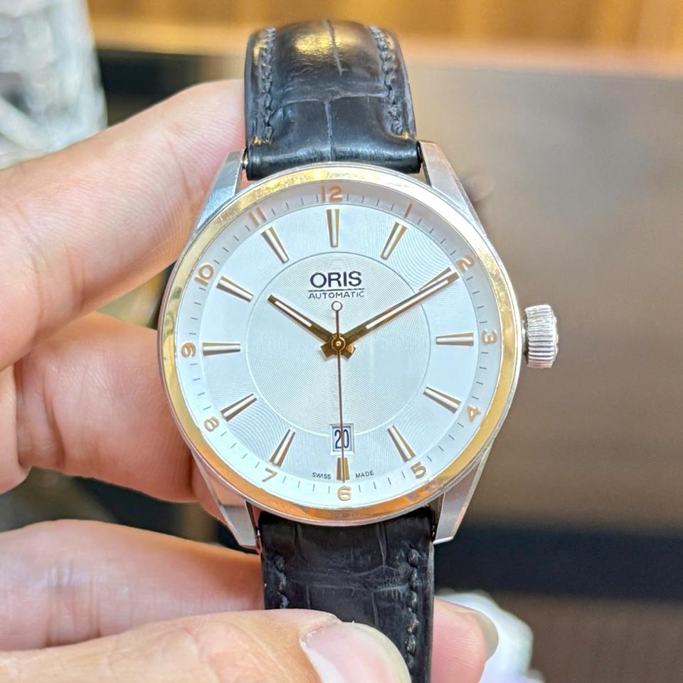 Oris niềng vàng 18k -duoc-ban-tai-Thelegends.vn (Master of Time) - Luxury Watch