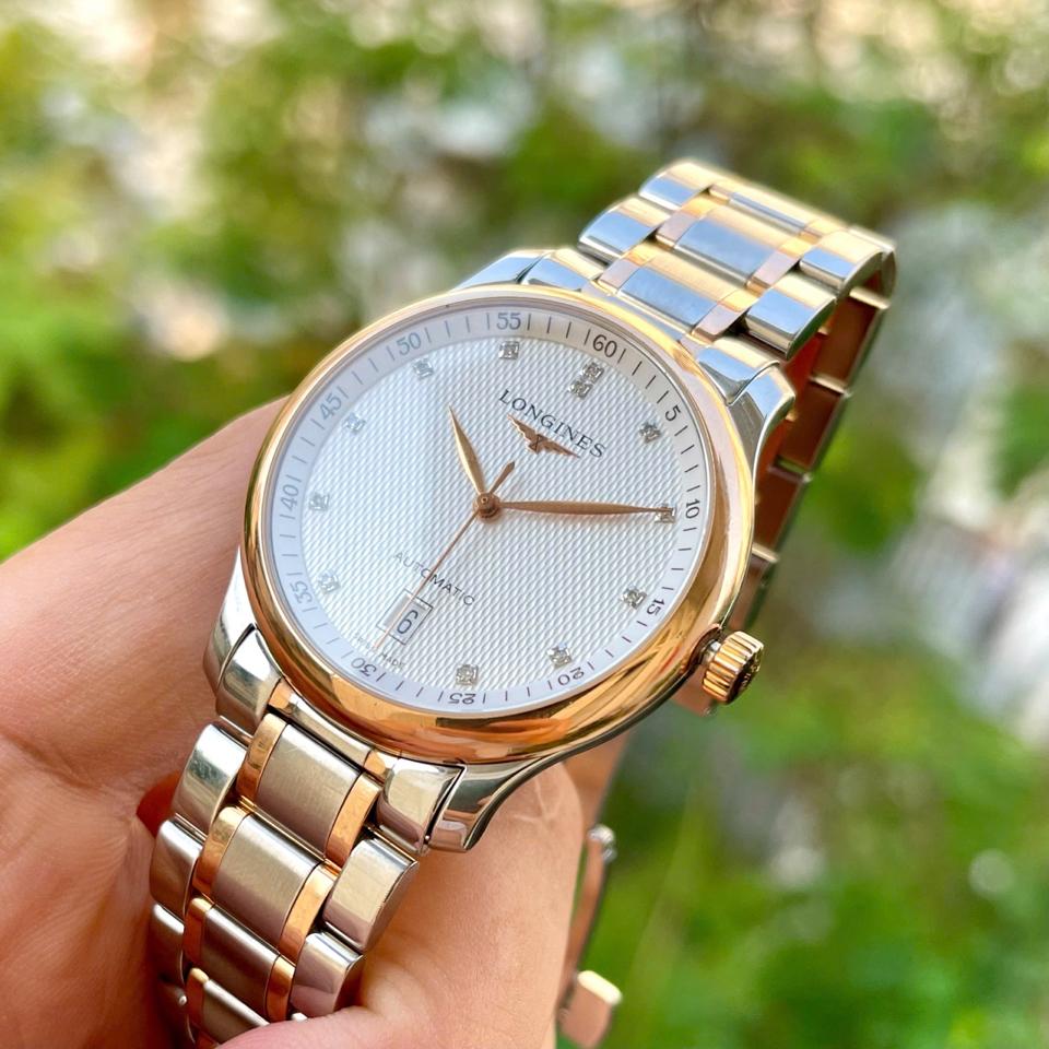 Longines master diamond rose gold 18k-duoc-ban-tai-Thelegends.vn (Master of Time) - Luxury Watch