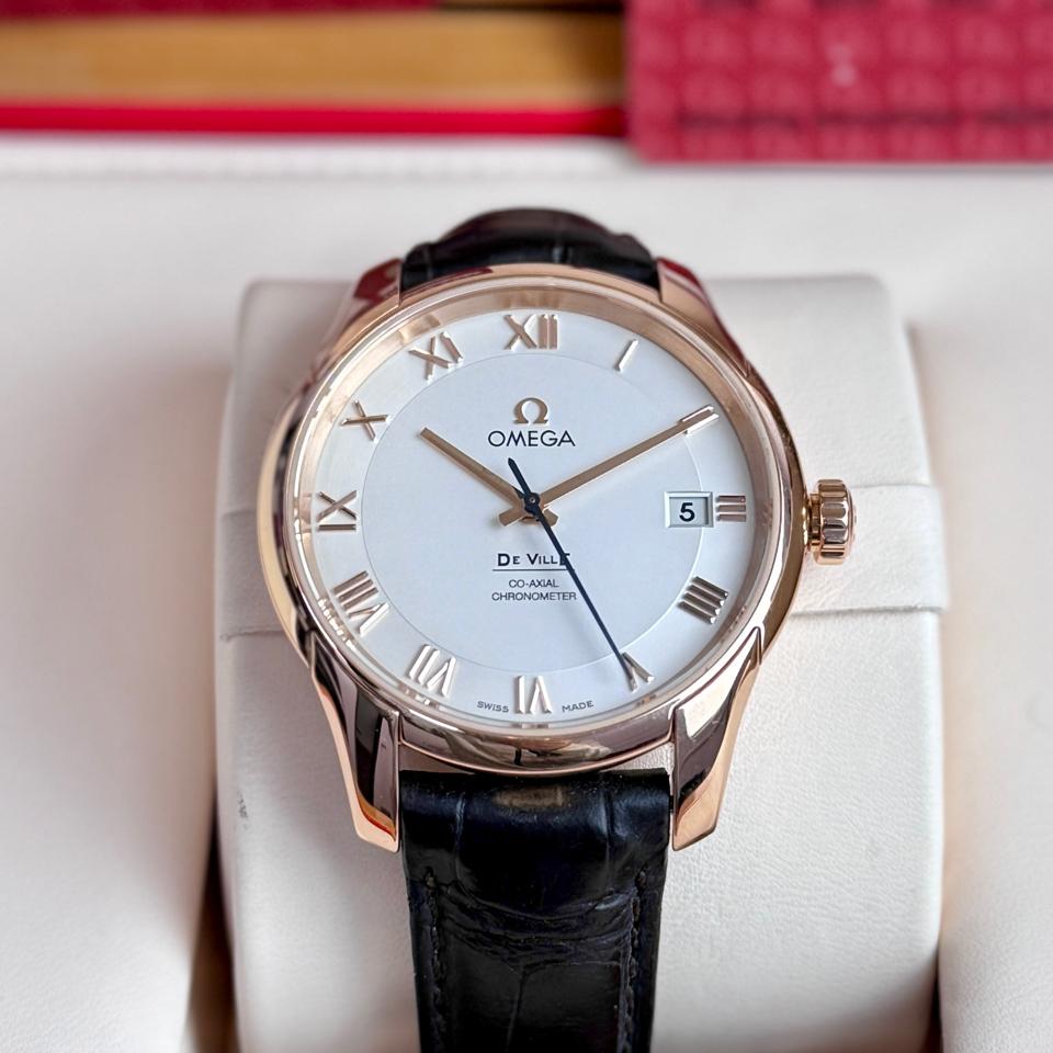 Omega deville 431.53.41.21.02.001 rose 18k-duoc-ban-tai-Thelegends.vn (Master of Time) - Luxury Watch