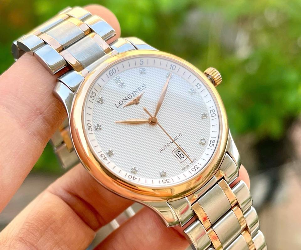 Longines master diamond rose gold 18k-duoc-ban-tai-Thelegends.vn (Master of Time) - Luxury Watch