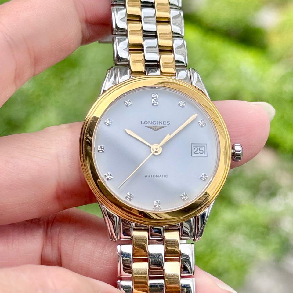Longines flagship L4.774.3 demi diamond-duoc-ban-tai-Thelegends.vn (Master of Time) - Luxury Watch