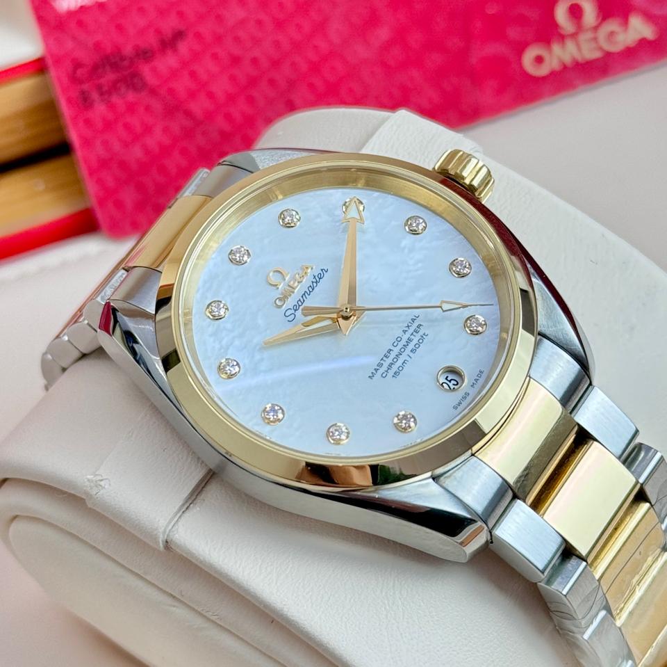 Omega AT - 231.20.39.21.55.004 mop vân mây diamond demi vàng 18k-duoc-ban-tai-Thelegends.vn (Master of Time) - Luxury Watch