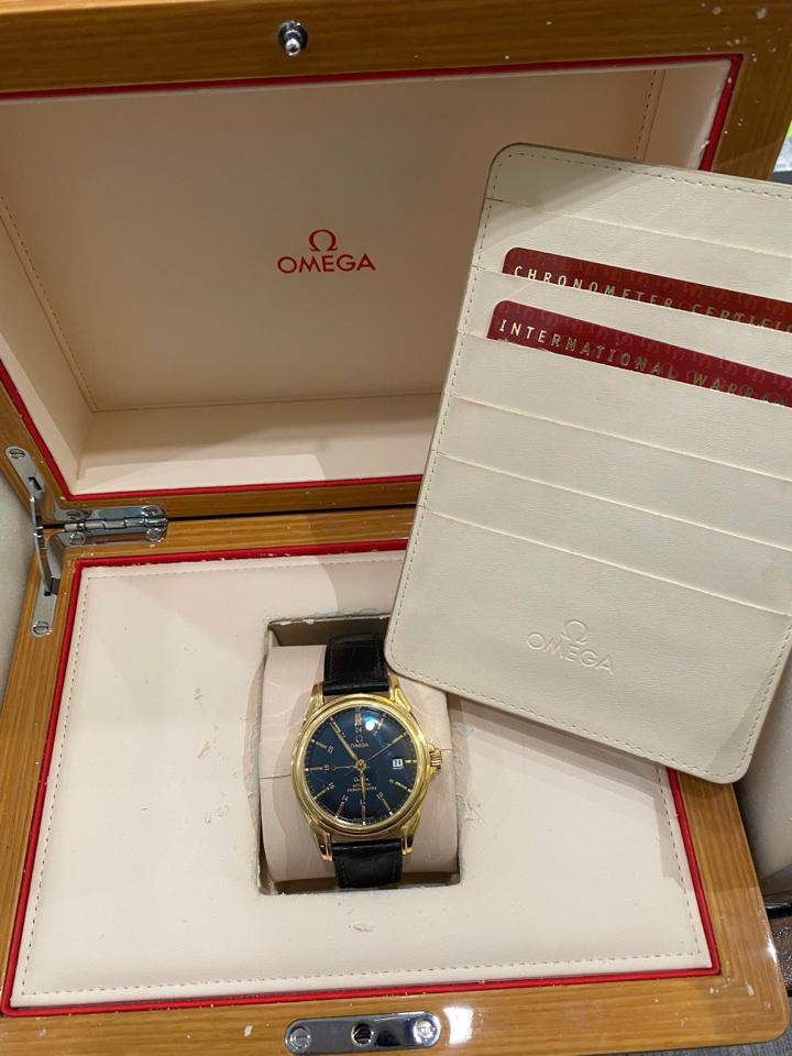 Omega deville gmt - 18k gold-duoc-ban-tai-Thelegends.vn (Master of Time) - Luxury Watch