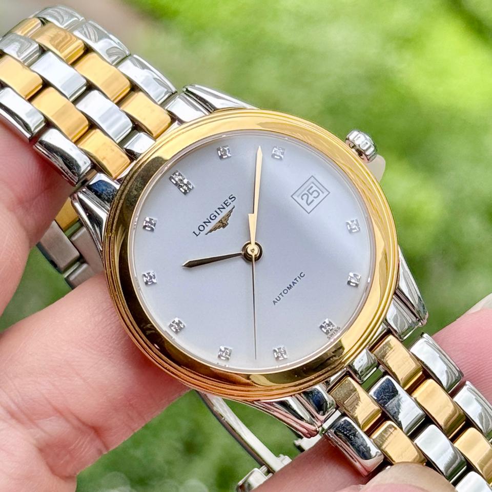 Longines flagship L4.774.3 demi diamond-duoc-ban-tai-Thelegends.vn (Master of Time) - Luxury Watch