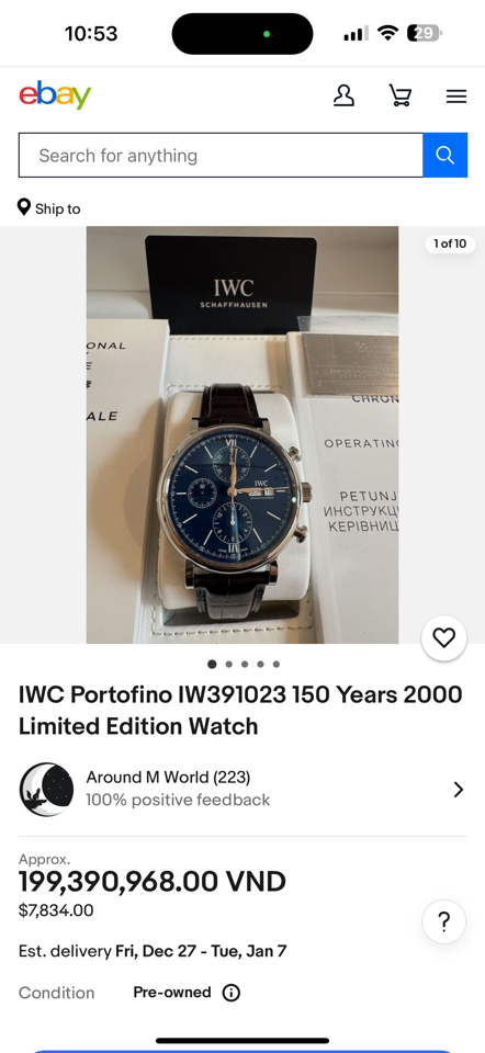 Iwc limited portofino laureus-duoc-ban-tai-Thelegends.vn (Master of Time) - Luxury Watch