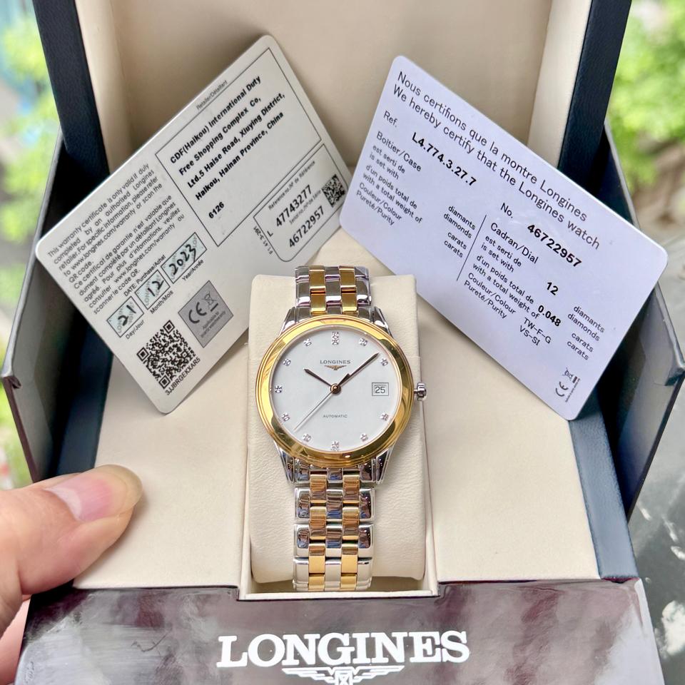 Longines flagship L4.774.3 demi diamond-duoc-ban-tai-Thelegends.vn (Master of Time) - Luxury Watch