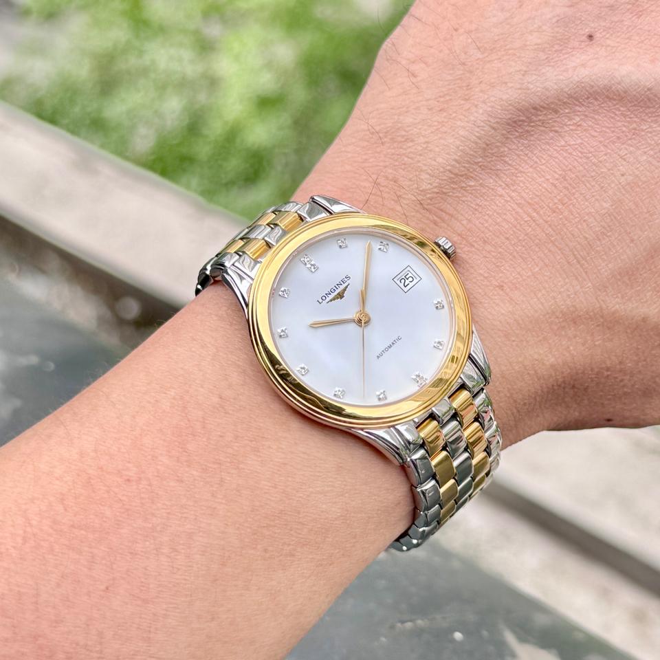 Longines flagship L4.774.3 demi diamond-duoc-ban-tai-Thelegends.vn (Master of Time) - Luxury Watch