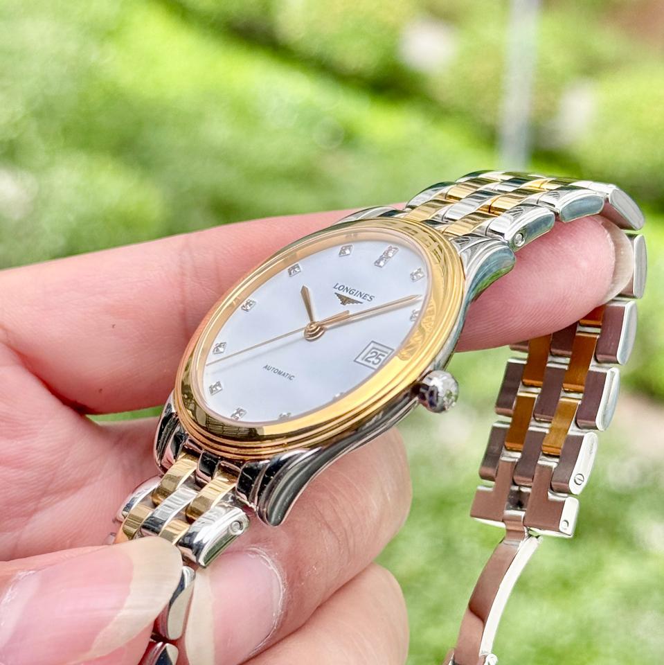 Longines flagship L4.774.3 demi diamond-duoc-ban-tai-Thelegends.vn (Master of Time) - Luxury Watch
