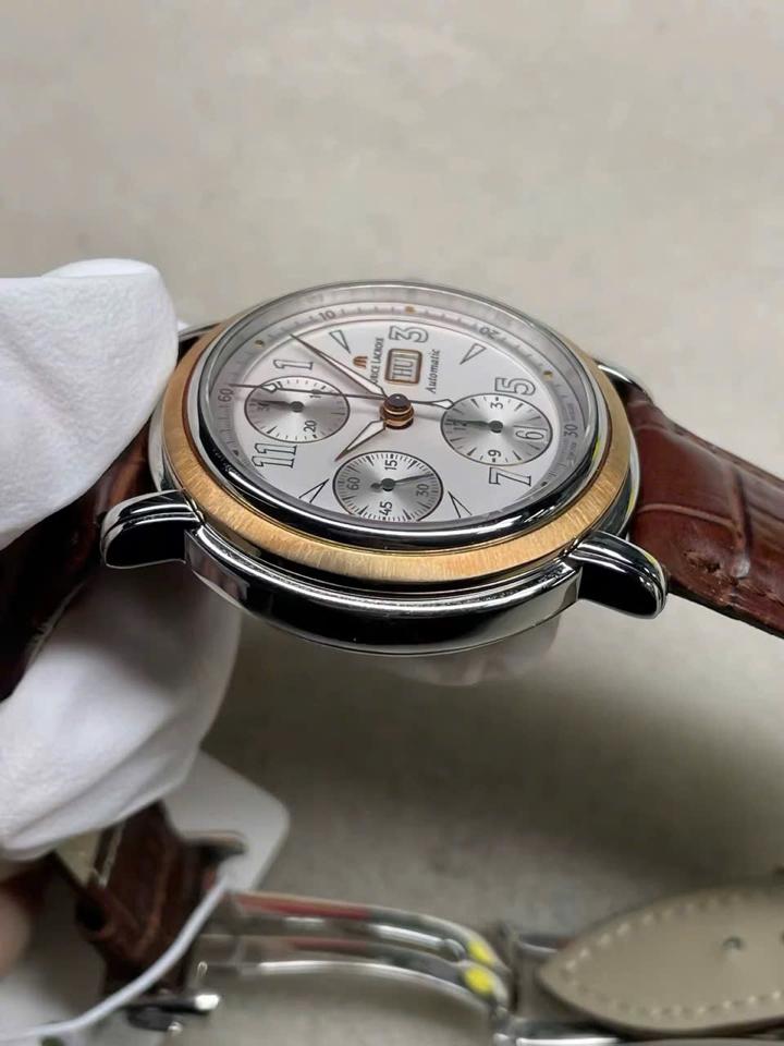 Maurice lacroix chronograph 18k benze -duoc-ban-tai-Thelegends.vn (Master of Time) - Luxury Watch