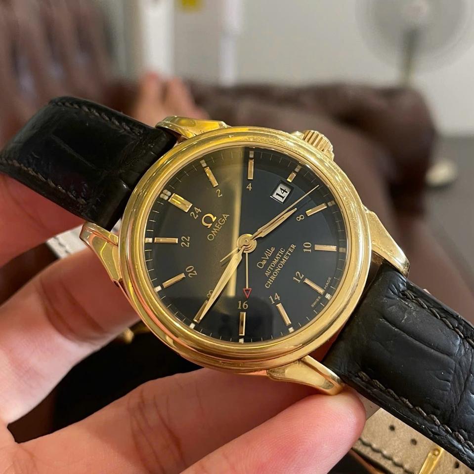 Omega deville gmt - 18k gold-duoc-ban-tai-Thelegends.vn (Master of Time) - Luxury Watch