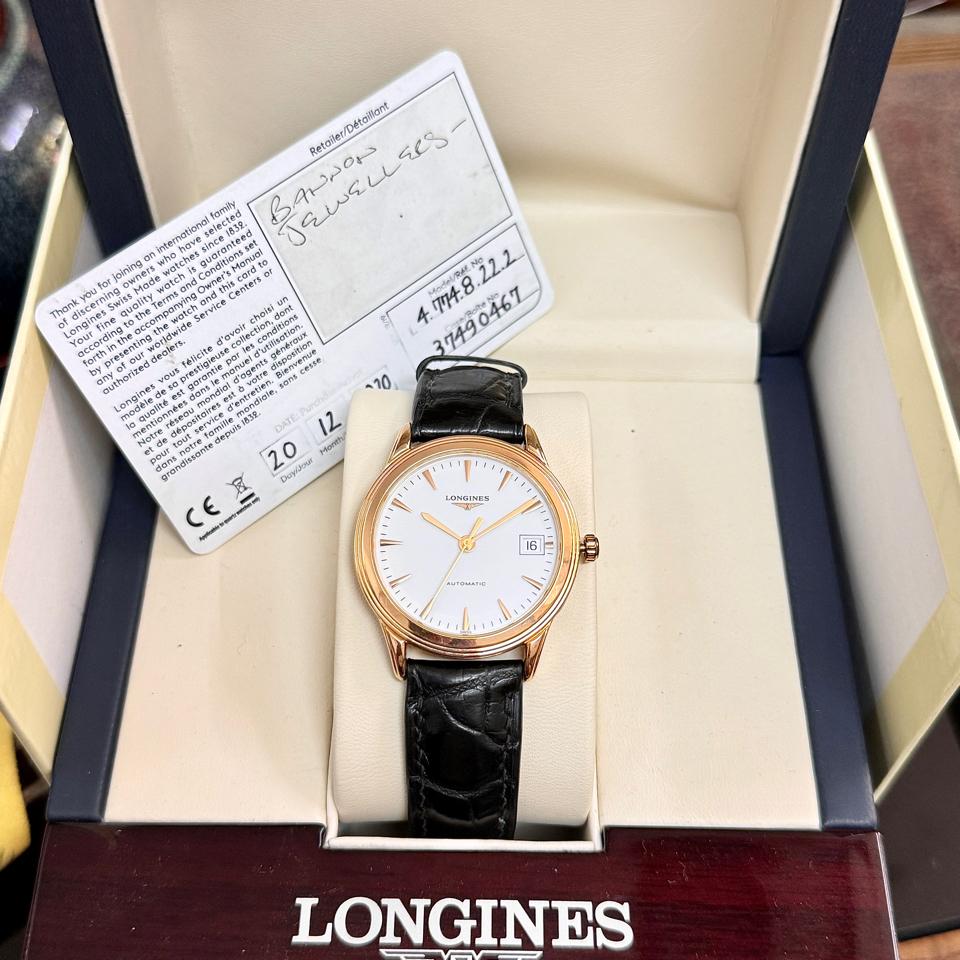 Longines flagship L4.774.8 rose gold 18k -duoc-ban-tai-Thelegends.vn (Master of Time) - Luxury Watch