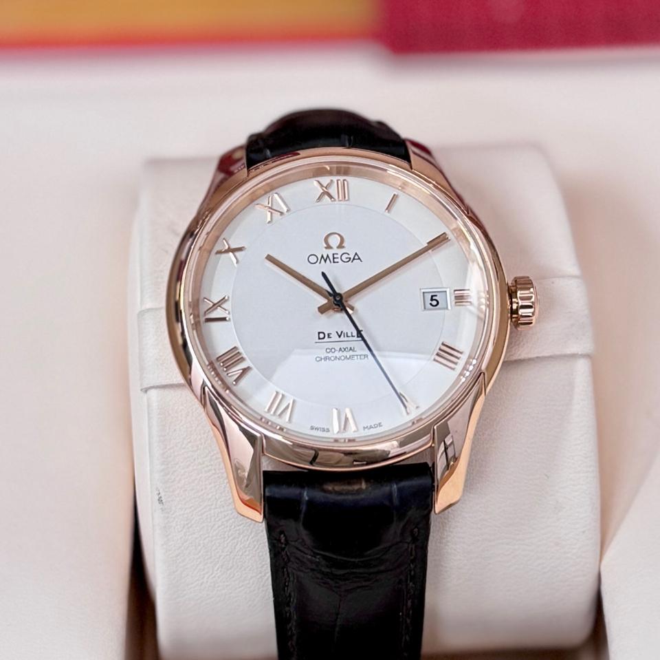 Omega deville 431.53.41.21.02.001 rose 18k-duoc-ban-tai-Thelegends.vn (Master of Time) - Luxury Watch