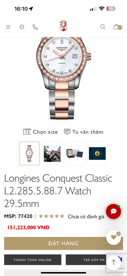 Longines conquest L2.285.5 - mua full hoá đơn tràng tiền-duoc-ban-tai-Thelegends.vn (Master of Time) - Luxury Watch