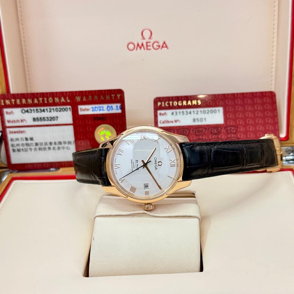Omega deville 431.53.41.21.02.001 rose 18k-duoc-ban-tai-Thelegends.vn (Master of Time) - Luxury Watch