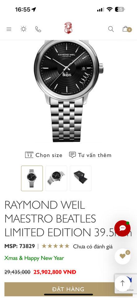 Raymond weil beatle-duoc-ban-tai-Thelegends.vn (Master of Time) - Luxury Watch