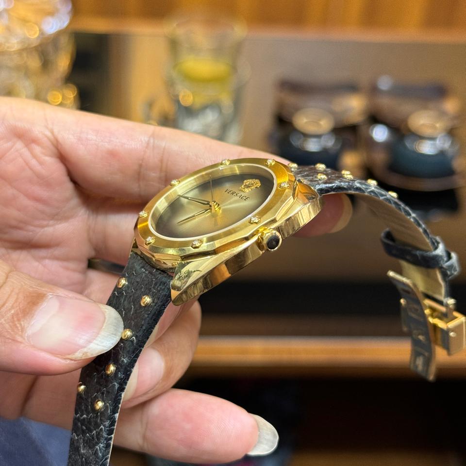 Versace Shadov Black Elaphe Watch 38mm-duoc-ban-tai-Thelegends.vn (Master of Time) - Luxury Watch