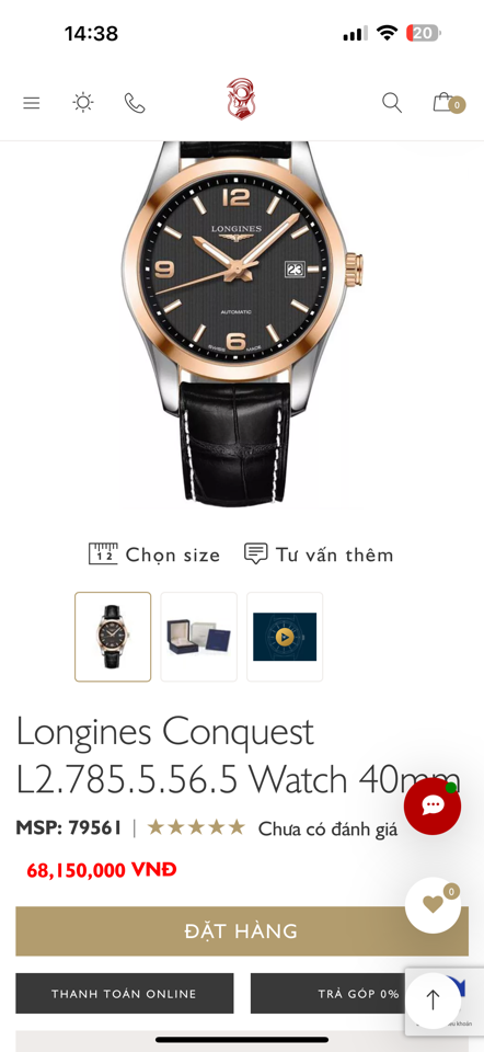 Longines conquest classic L8-duoc-ban-tai-Thelegends.vn (Master of Time) - Luxury Watch