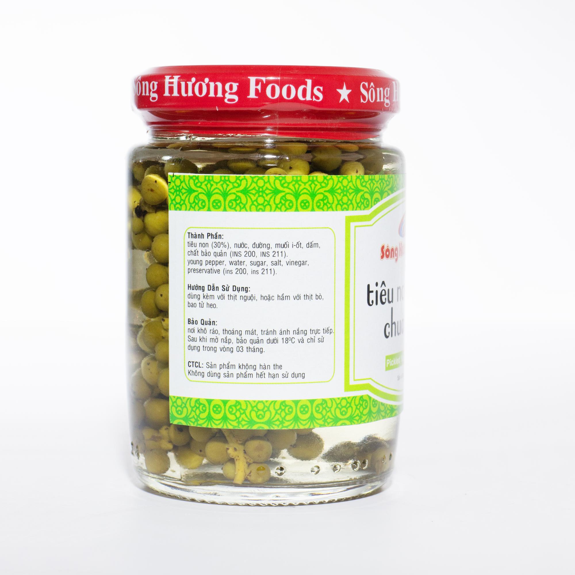 Tiêu non ngâm chua ngọt (130g)-duoc-ban-tai-Sông Hương Foods Shop & More