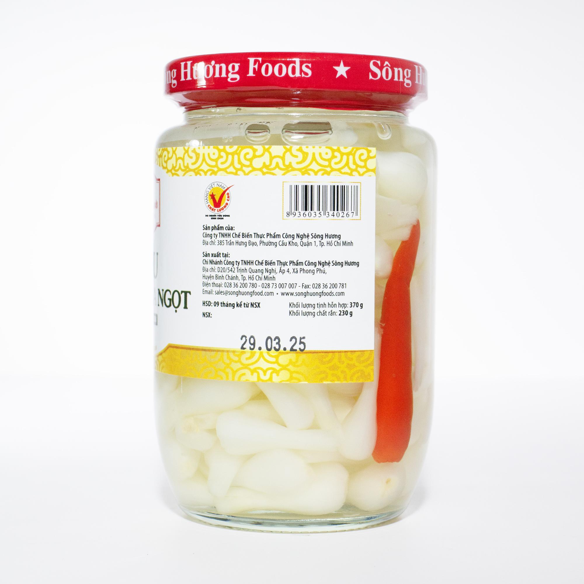 Kiệu ngâm chua ngọt (370g)-duoc-ban-tai-Sông Hương Foods Shop & More