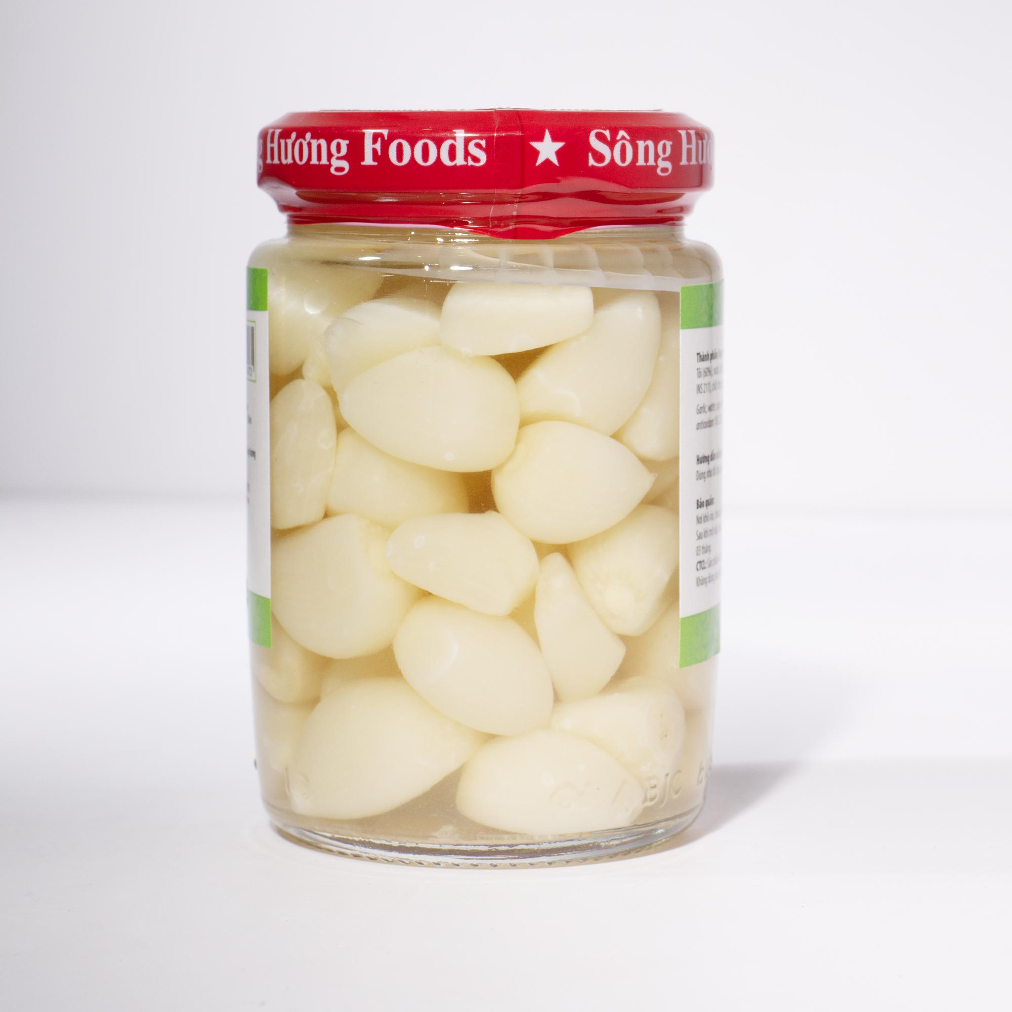 Tỏi ngâm chua ngọt (200g)-duoc-ban-tai-Sông Hương Foods Shop & More