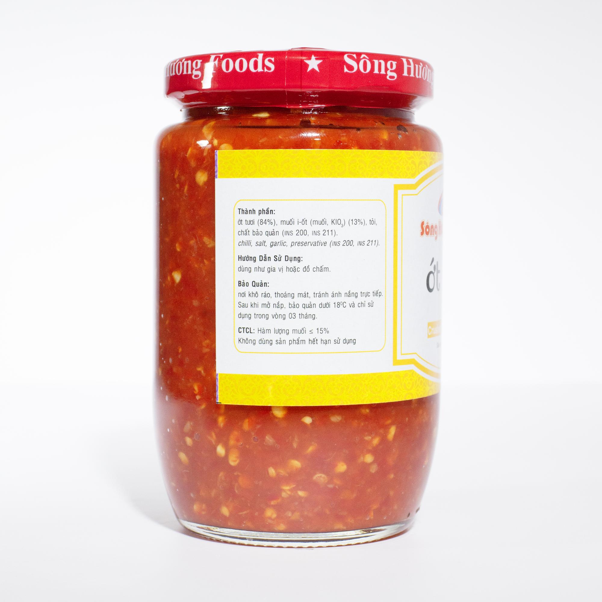 Ớt tươi xay (390g)-duoc-ban-tai-Sông Hương Foods Shop & More