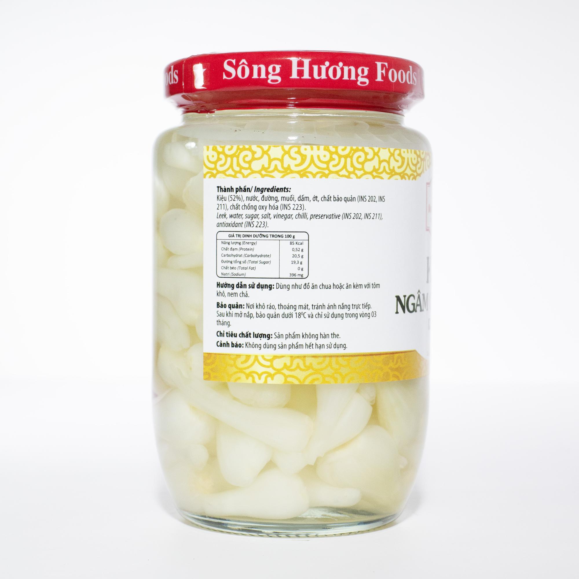 Kiệu ngâm chua ngọt (370g)-duoc-ban-tai-Sông Hương Foods Shop & More