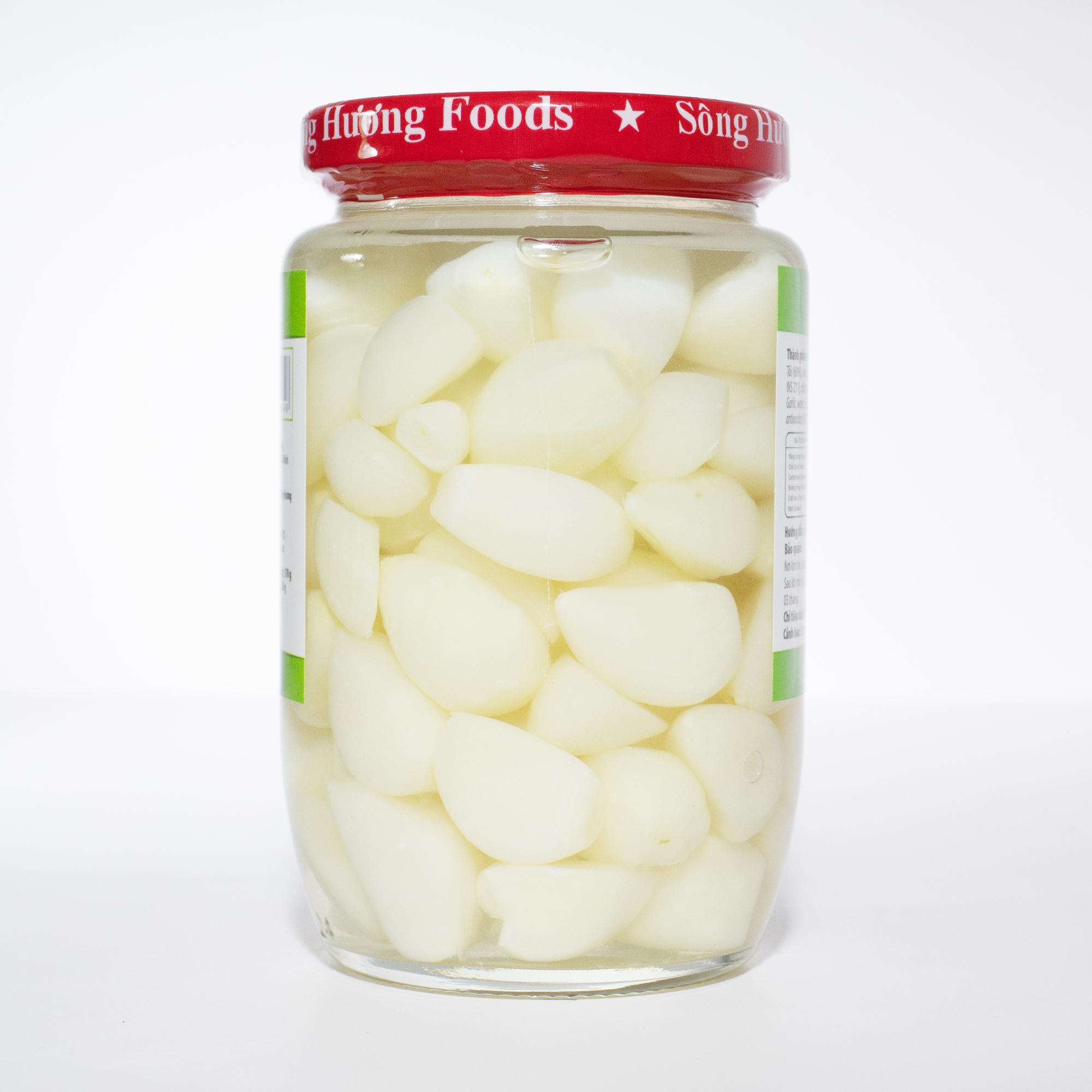 Tỏi ngâm chua ngọt (370g)-duoc-ban-tai-Sông Hương Foods Shop & More