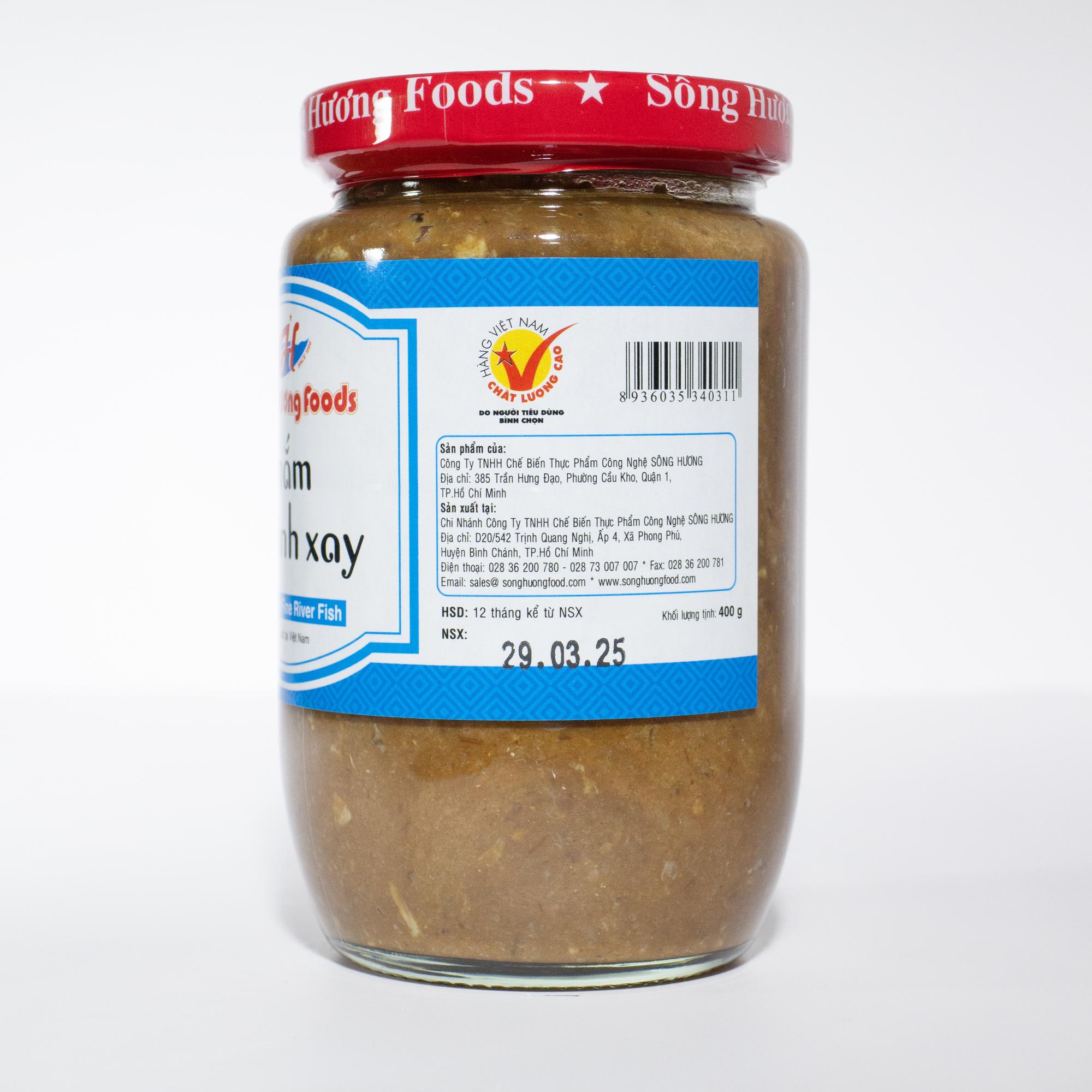 Mắm cá Linh xay (400g)-duoc-ban-tai-Sông Hương Foods Shop & More